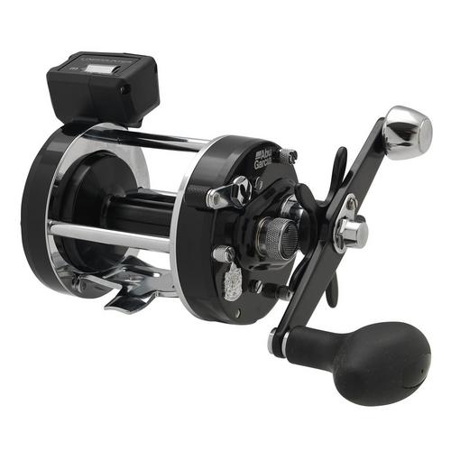 Trolling Reels Equipped with Line Counter Black Trolling Saltwater