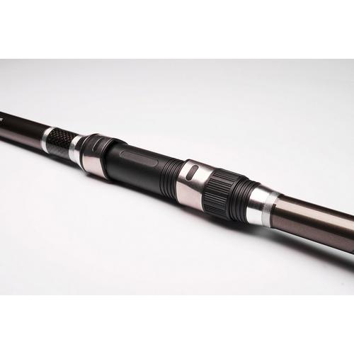 Telescopic surf cast for long distance casting saltwater fishing