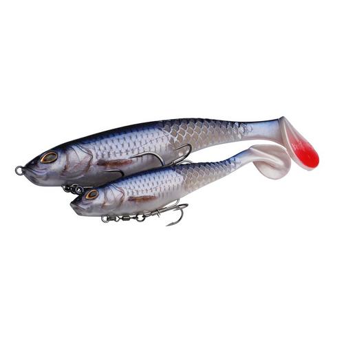 Berkley PowerBait Unrigged CullShad-HD Gizzard Shad - 5 Inch Soft Bait For Fishing