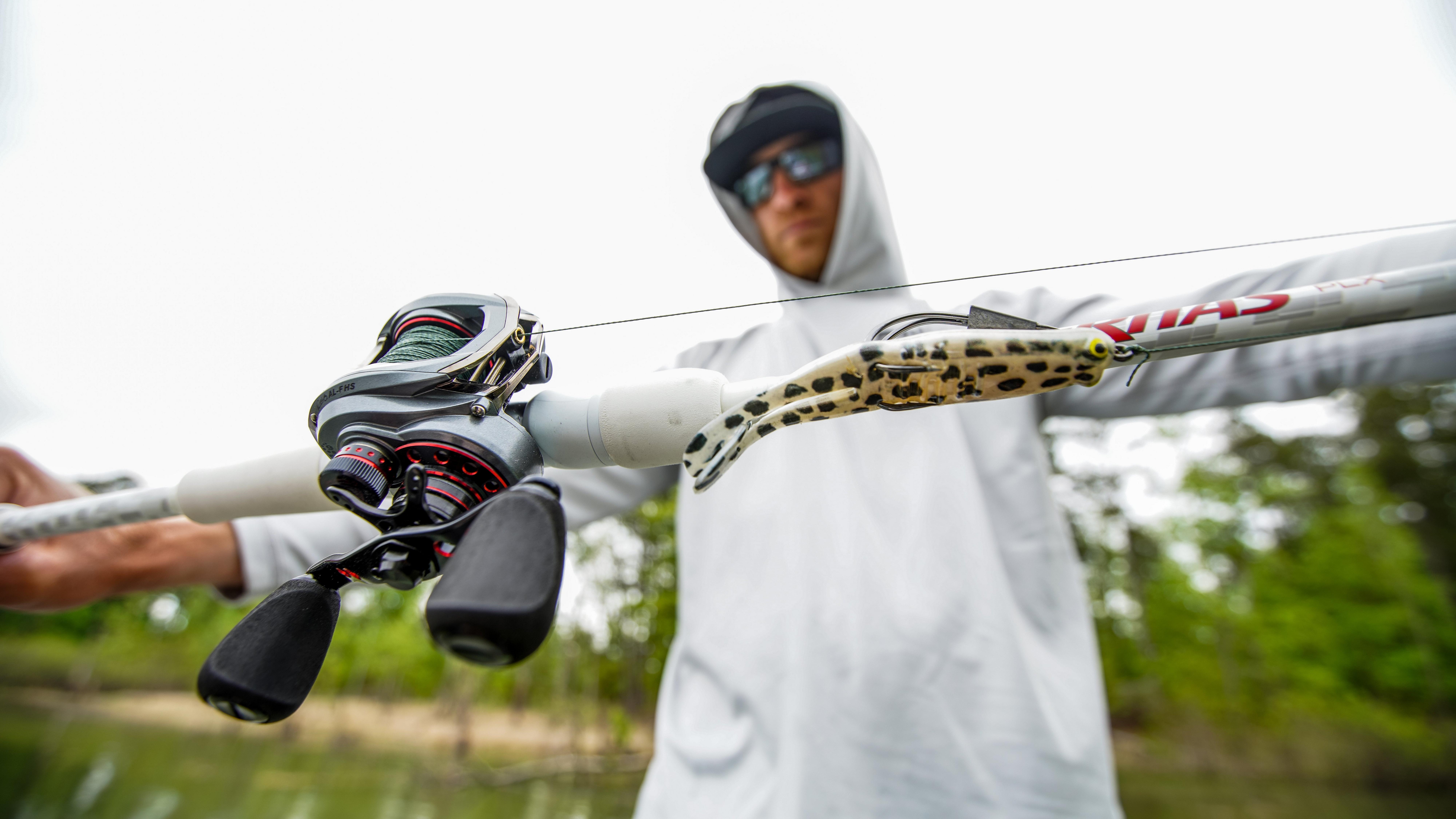 abu garcia veritas frog rod