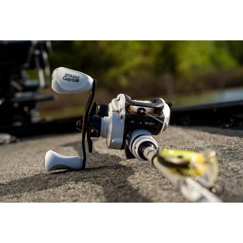  Abu Garcia Max Pro Low Profile Baitcast Reel, Size LP  (1539730), 7 Stainless Steel Ball Bearings + 1 Roller Bearing, Synthetic  Star Drag, Max of 15lb