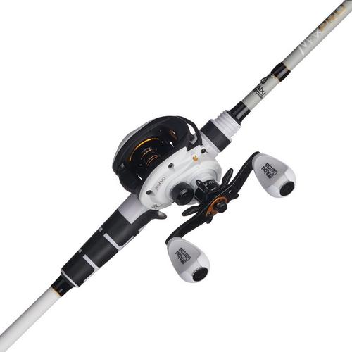 Low Profile Baitcasting Reel Fishing Rod Combo Adjustable Magnetic Baitcaster 