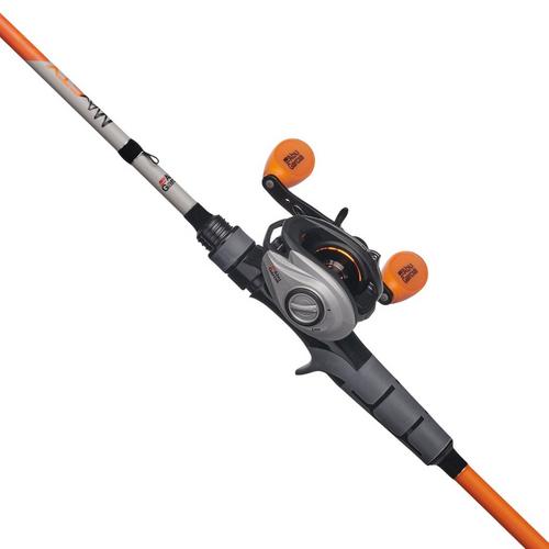 Abu Garcia Max STX Low Profile Baitcast Reel and Fishing Rod Combo 