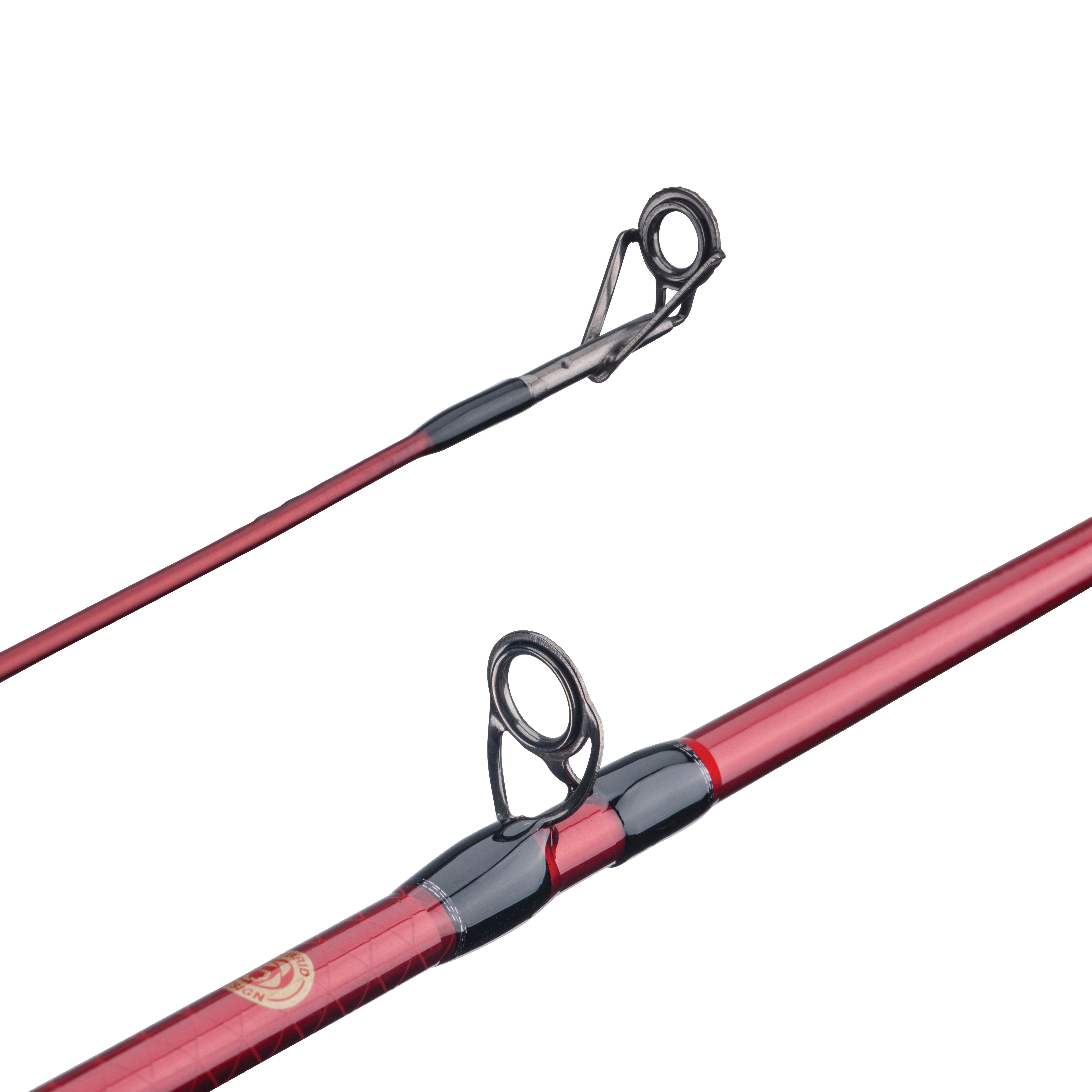 red casting rod