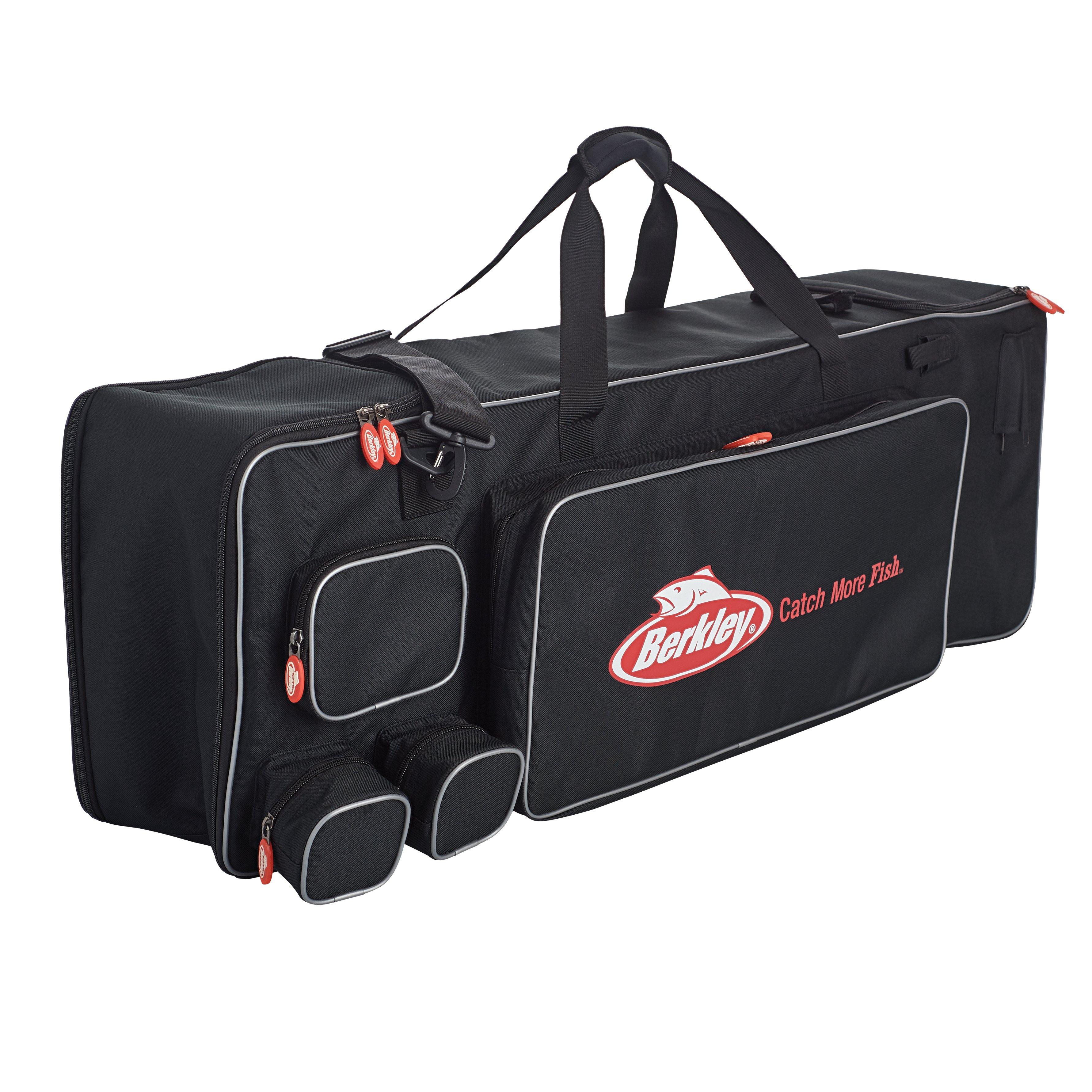 trophy angler deluxe 8 rod ice bag