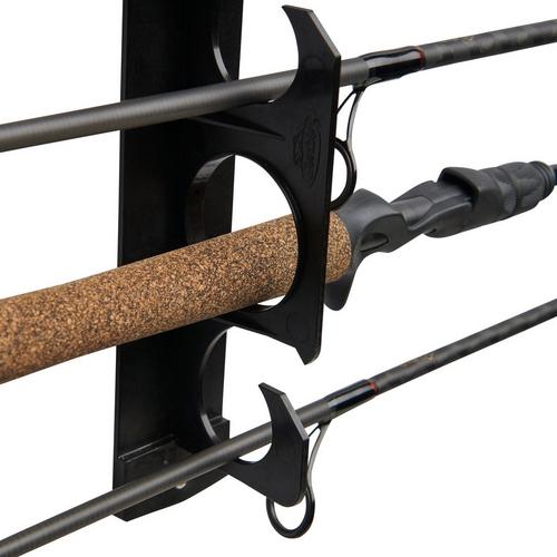 Nebublu Fishing Rod Rack, Wall Mounted Stand Holder for 6 Thin Fishing  Rods, Keep Your Gear Organized and Ready to Go