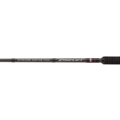 PENN Conflict Offshore Tuna Spinning Rod Black