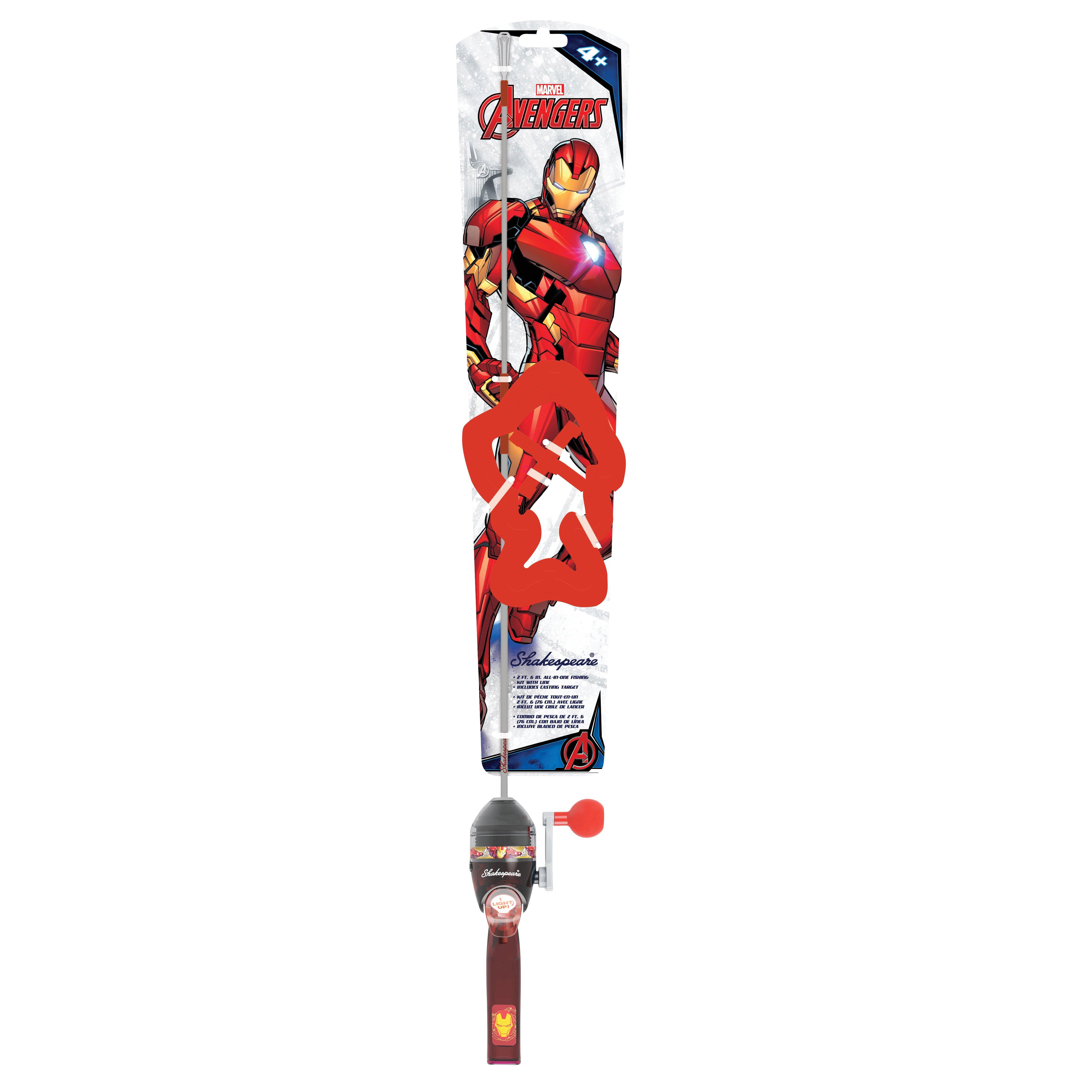 shakespeare avengers fishing pole