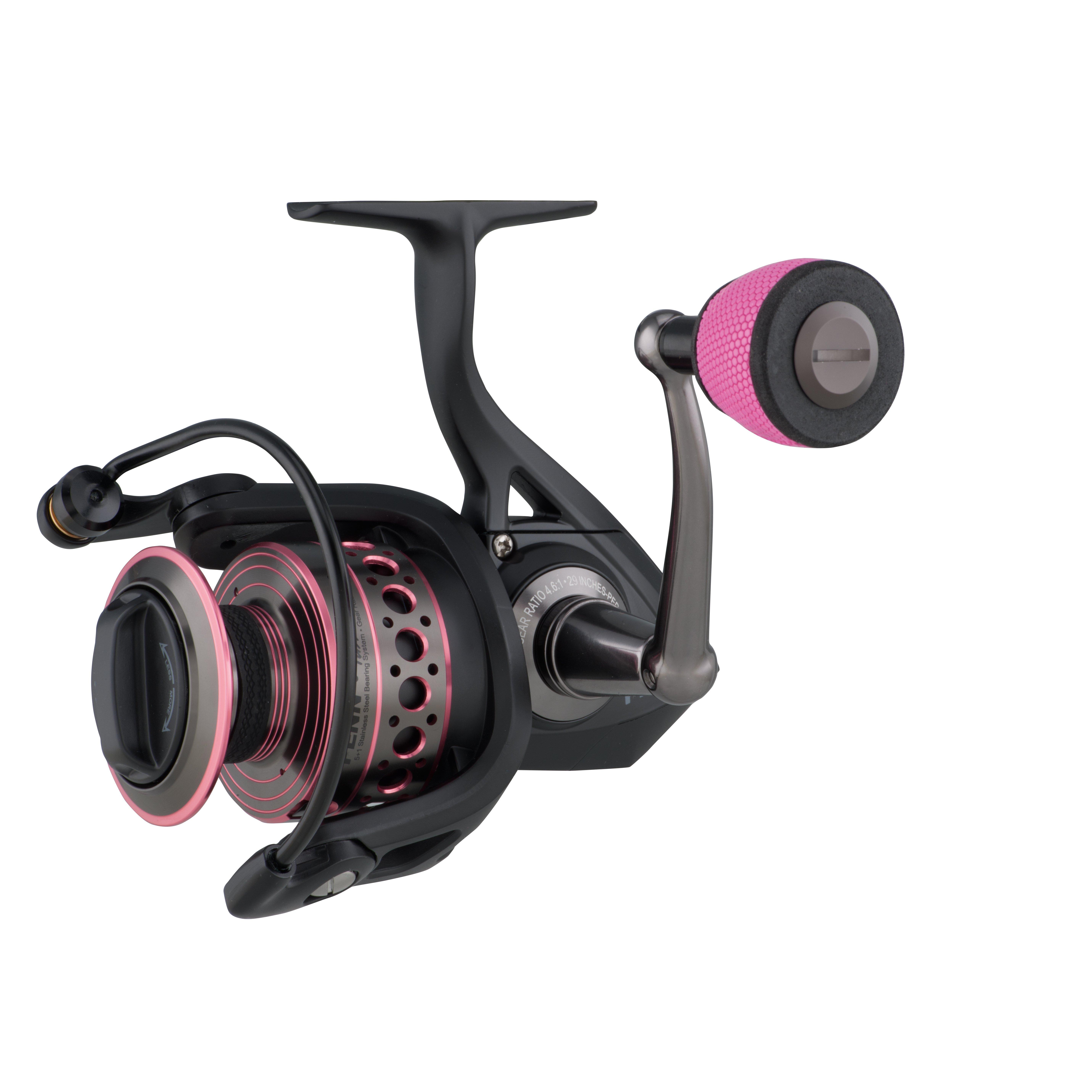 pink penn fishing rod