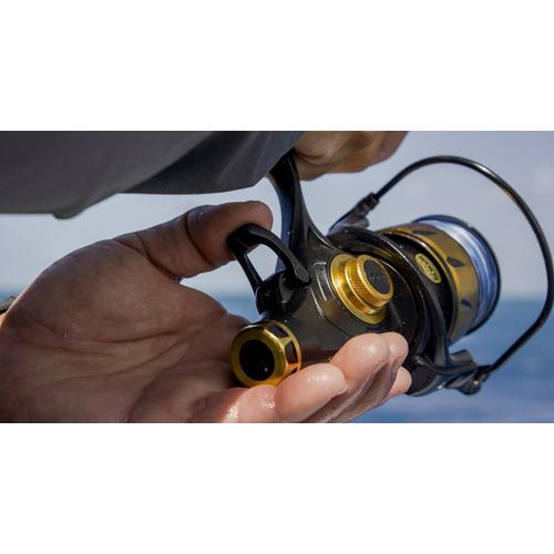 Penn SSVI6500LL Spinfisher VI Live Liner Saltwater Spinning Reels Black/Gold for sale online 