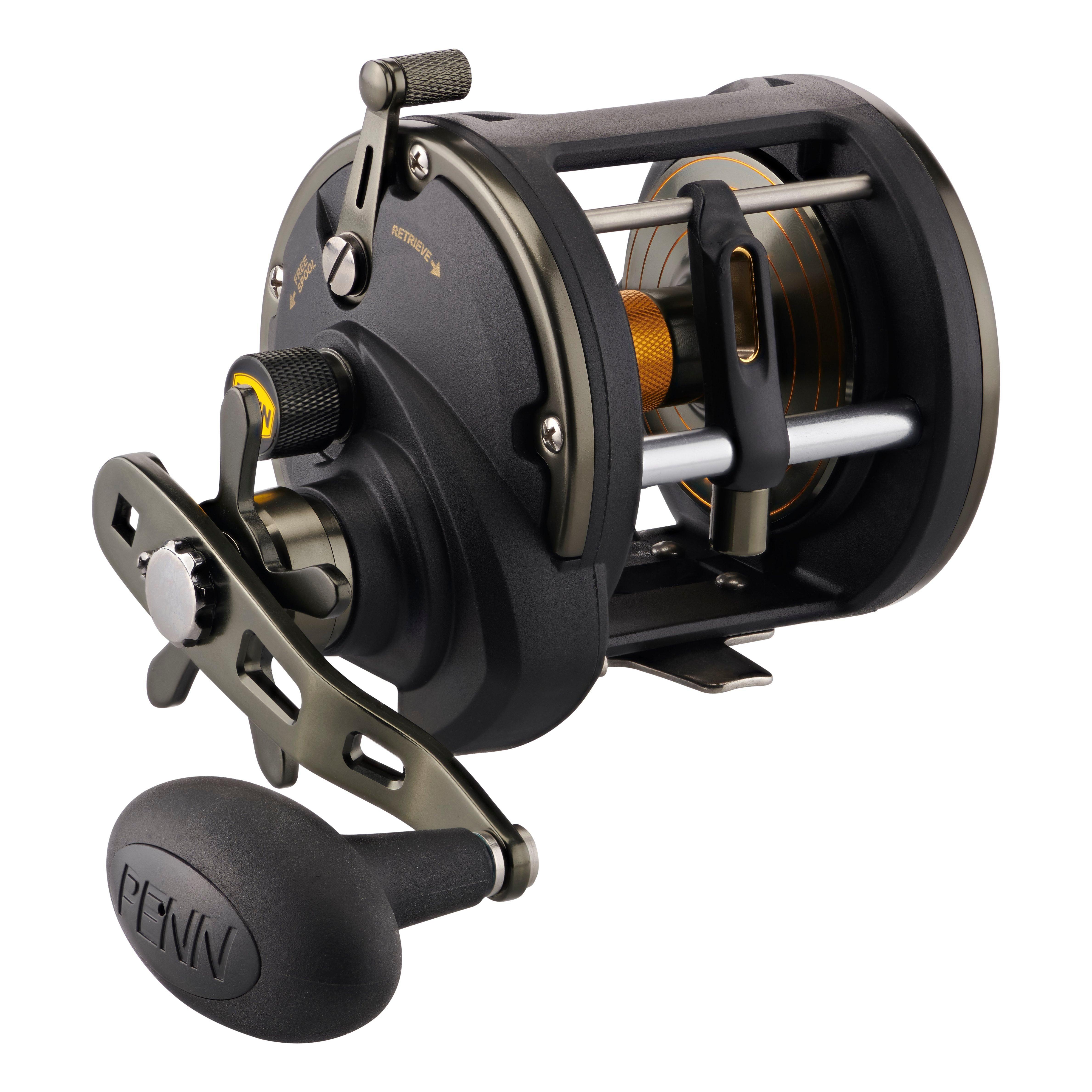 penn squall level wind reel & rod fishing combo