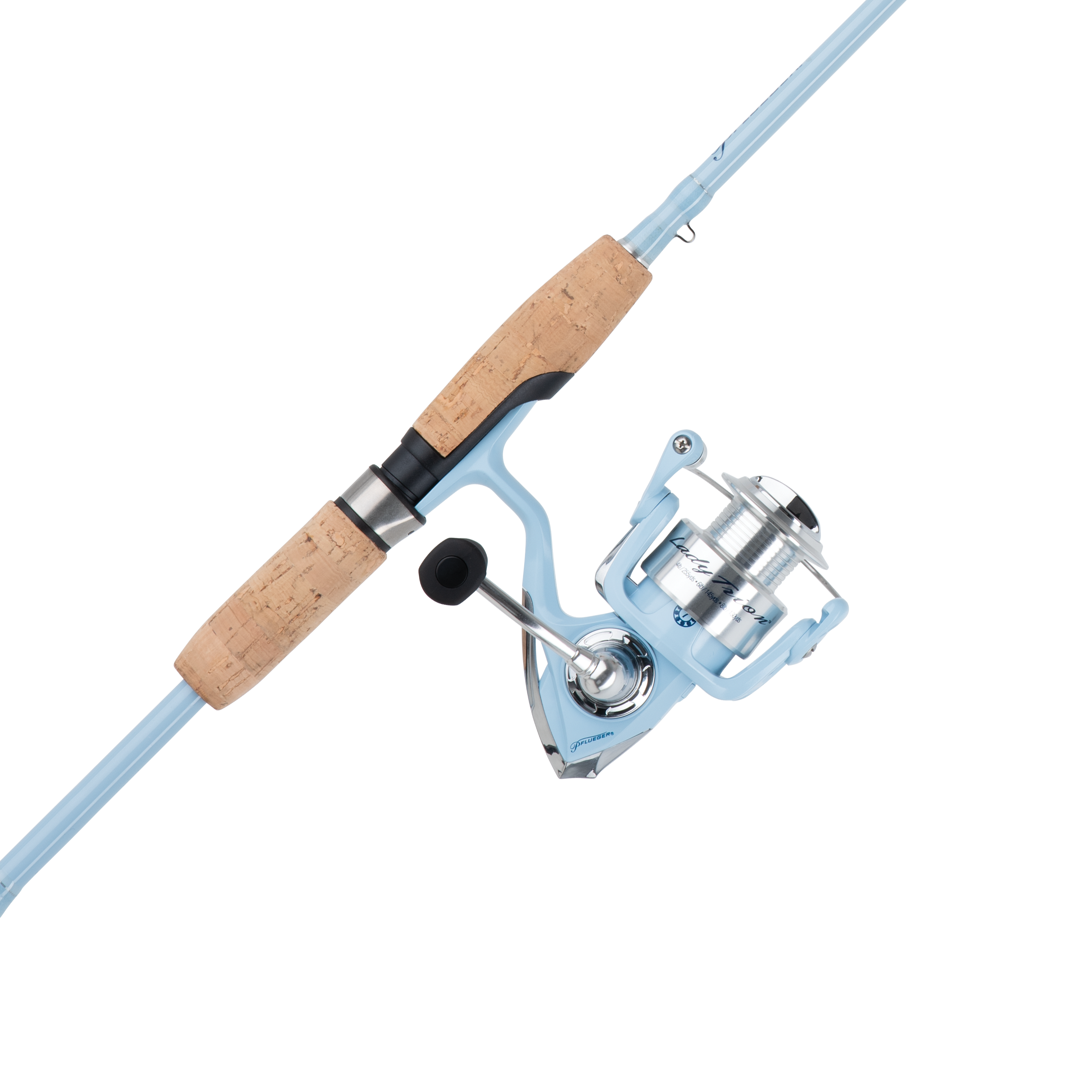 pflueger lady trion spincast combo