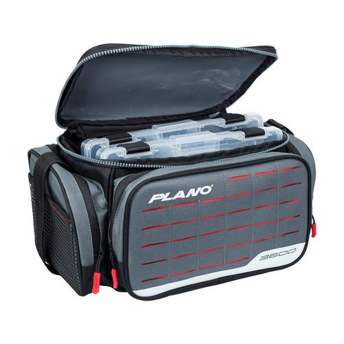 PLUS 2 UTILITY TRAYS NEW PLANO WEEKEND SERIES 3600 FISHING TACKLE BAG PLABW361W 