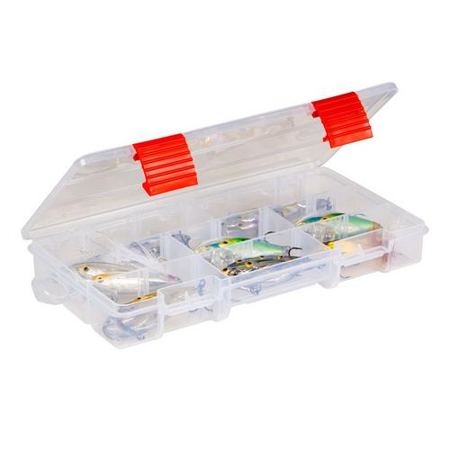 Plano ProLatch 3600 Deep StowAway Tackle Box - 11" X 7.25" X 2.75", Clear,  With Adjustable Dividers