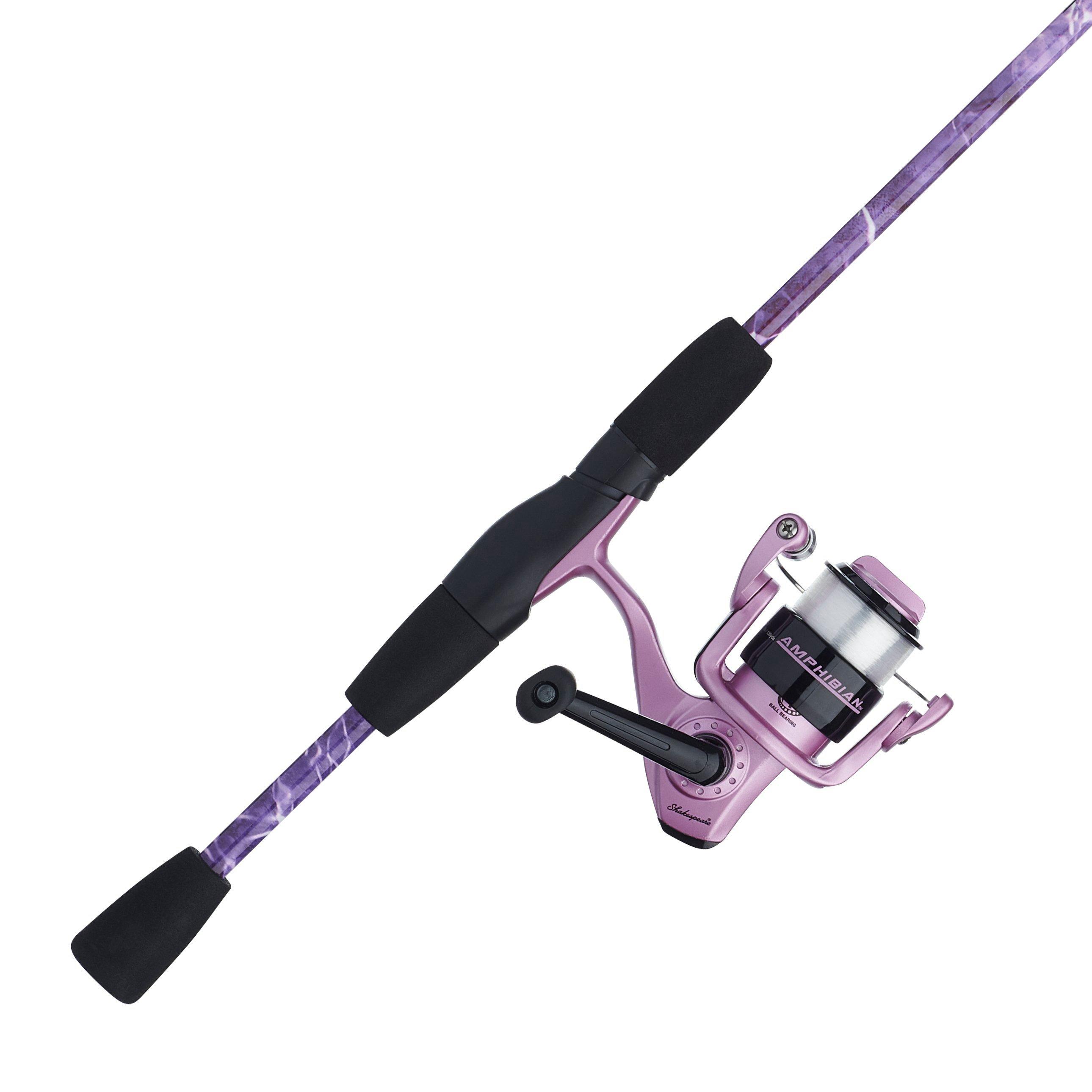 pink shakespeare fishing pole