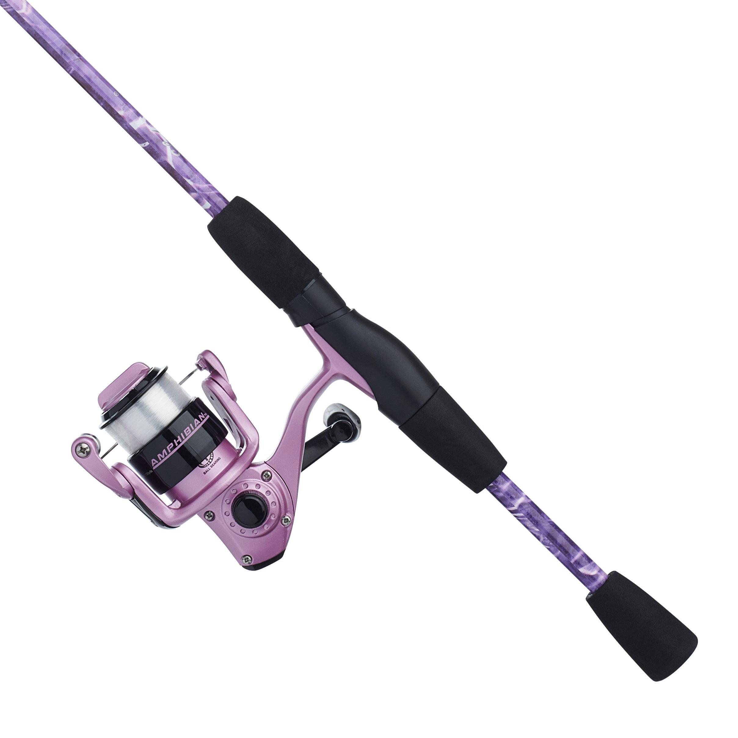 pink shakespeare fishing pole