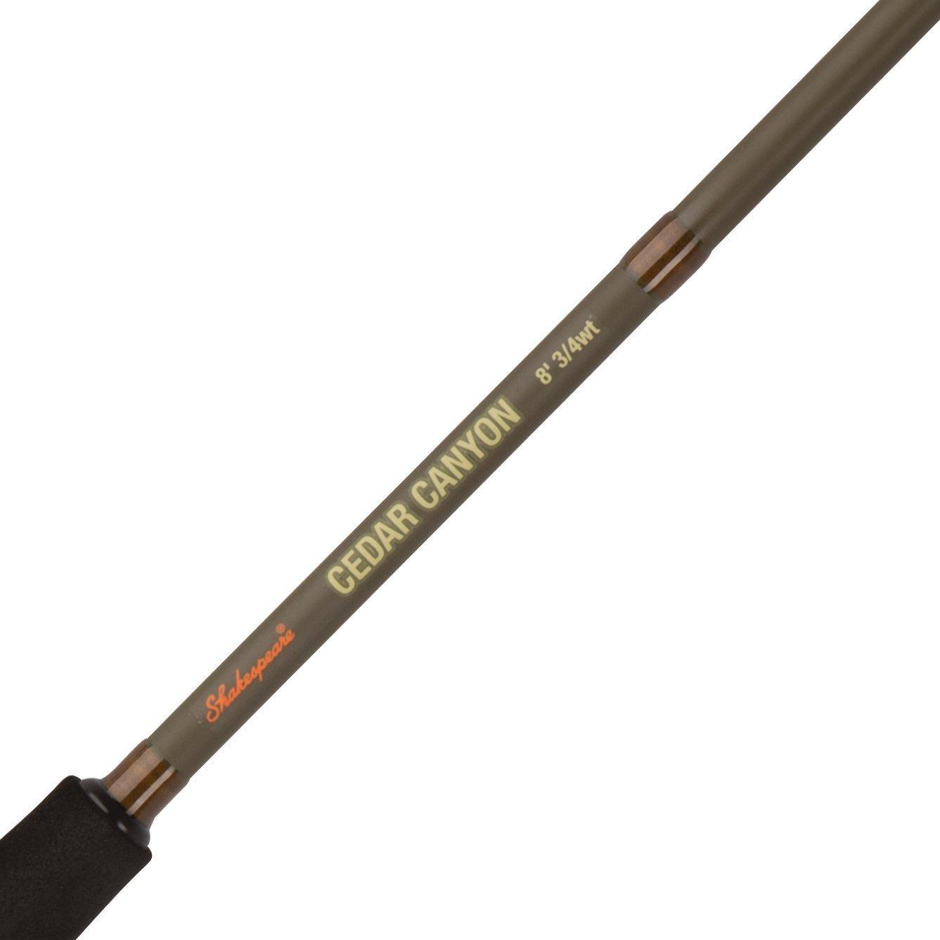 shakespeare cedar canyon fly rod combo