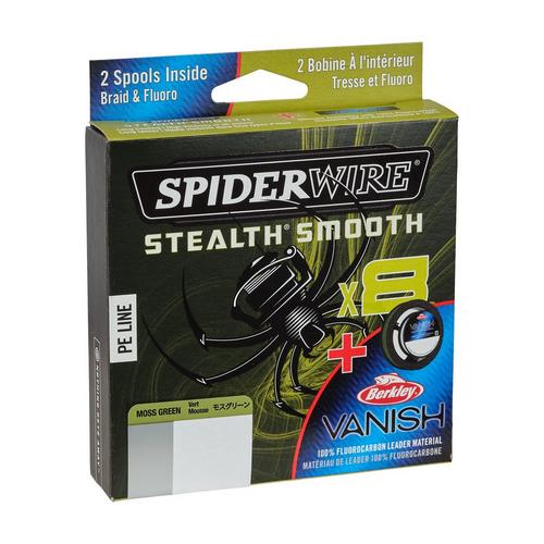 SpiderWire Stealth Smooth Braid 8 Moss Green 150m