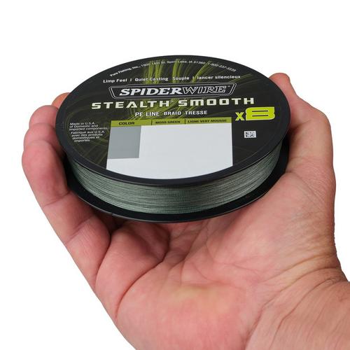 Spiderwire Stealth Smooth 8 Red braided line 165 Yards - 150mt - Pescamania