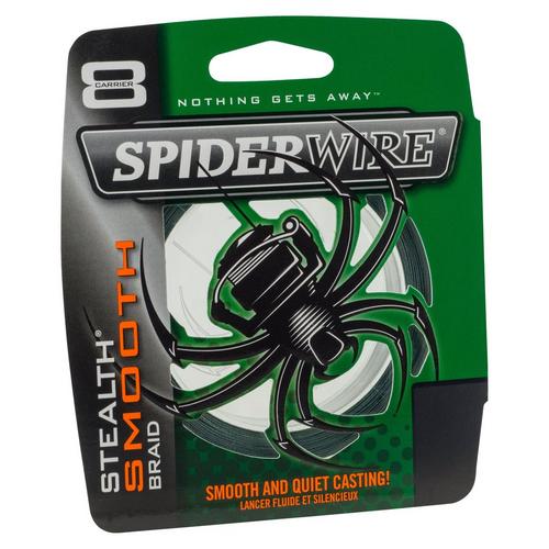 Red & Translucent Moss Green Yellow 0,086€/m 300m Spiderwire Stealth Smooth 8 