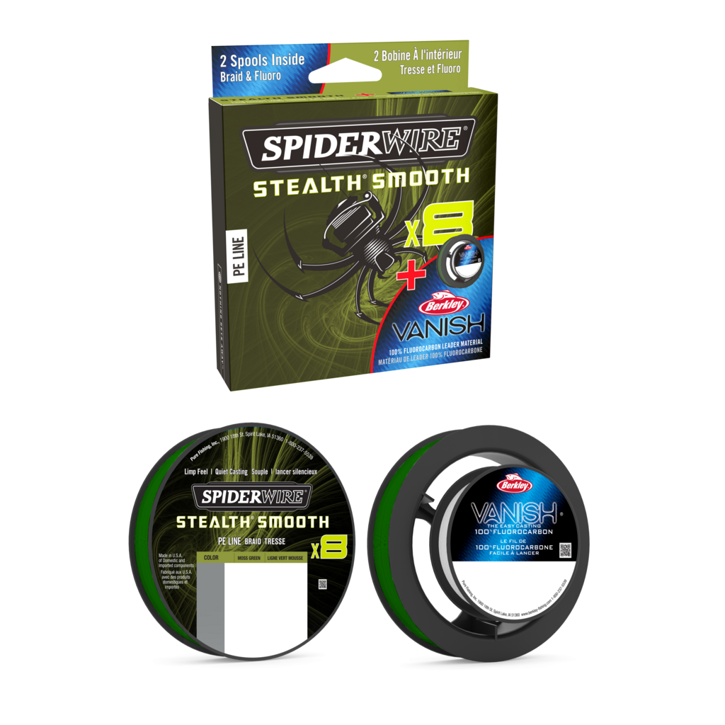 All Sizes Spiderwire Stealth Smooth Braid Translucent 150m & 300m Spools 