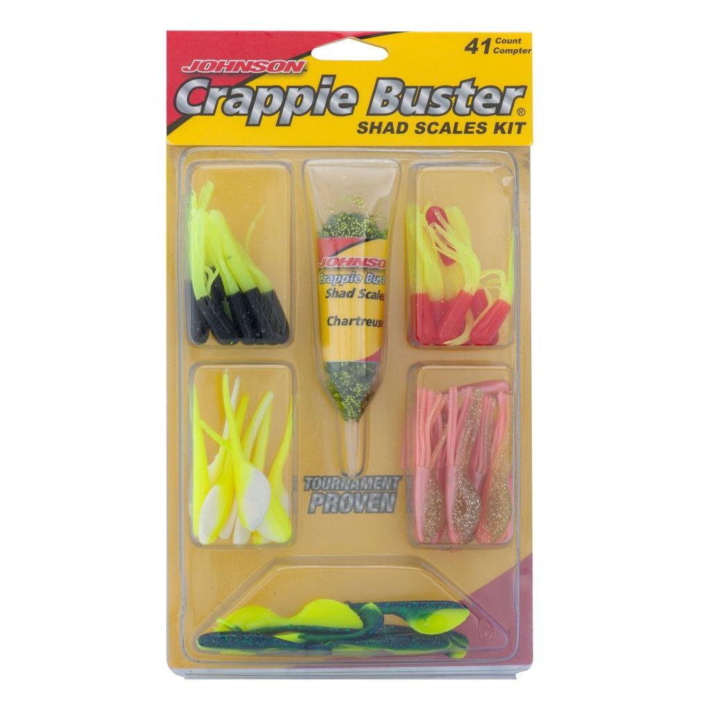 Pure Fishing / Johnson Crappie Buster Shad Scales Kit