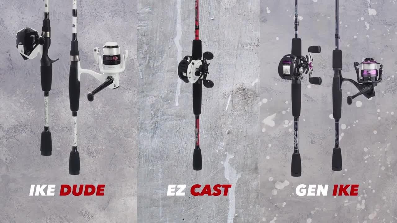 ike dude spincast combo