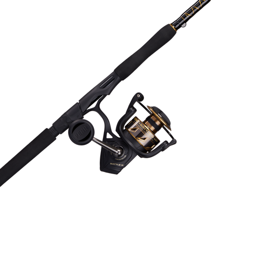Penn Regiment Inshore Black Ops 6'4'' 1 Piece PE 3-5 Spin Fishing Rod Warranty 