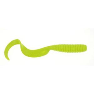 Berkley Gulp! Saltwater Grub - Chartreuse - 4in