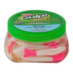 Berkley Gulp! Saltwater Ghost Shrimp Soft Baits - Size: 5 - Color:  Chartreuse Belly - Q'ty: 7pk
