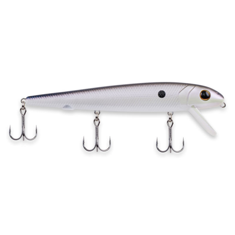  Berkley Wakebull Topwater Fishing Hard Baits, White Shad, 60mm  - 2/5 oz : Sports & Outdoors