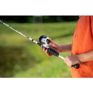 Abu Garcia 5’6” Ike Dude Youth Fishing Rod and Reel Spincast Combo