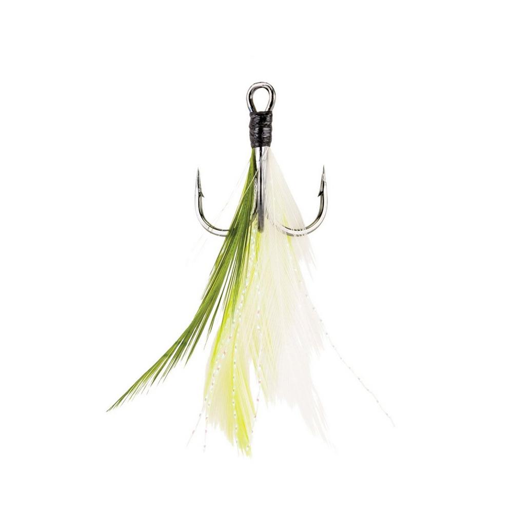 Fishing Wobbler Lure with Feather Treble Hooks Fishing Tackle