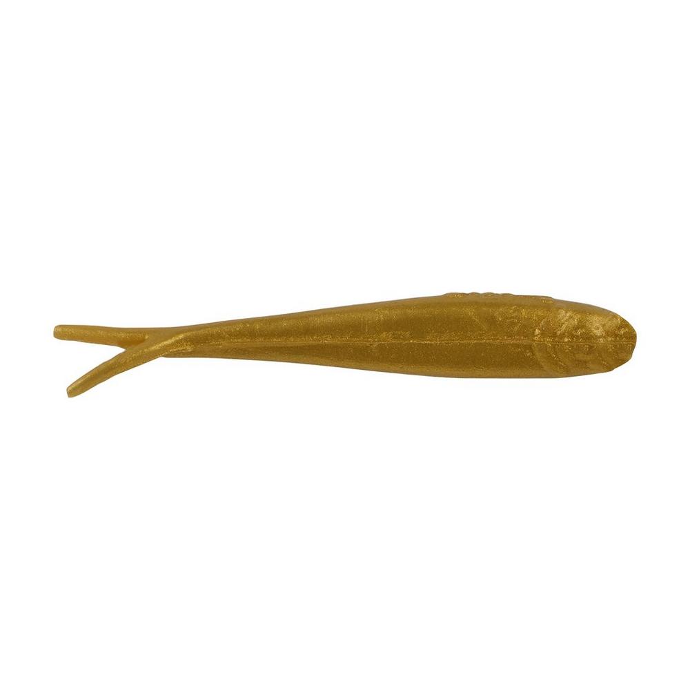 Berkley Gulp! Minnow Freshwater Soft Bait, Gold Leaf