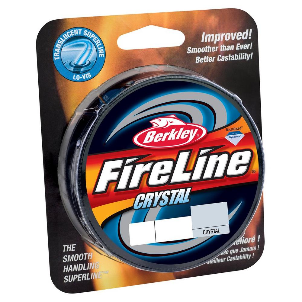 Fireline Berkley FireLine Fishing Line 150m Thermally Fused Tough Crystal Braided Coarse 