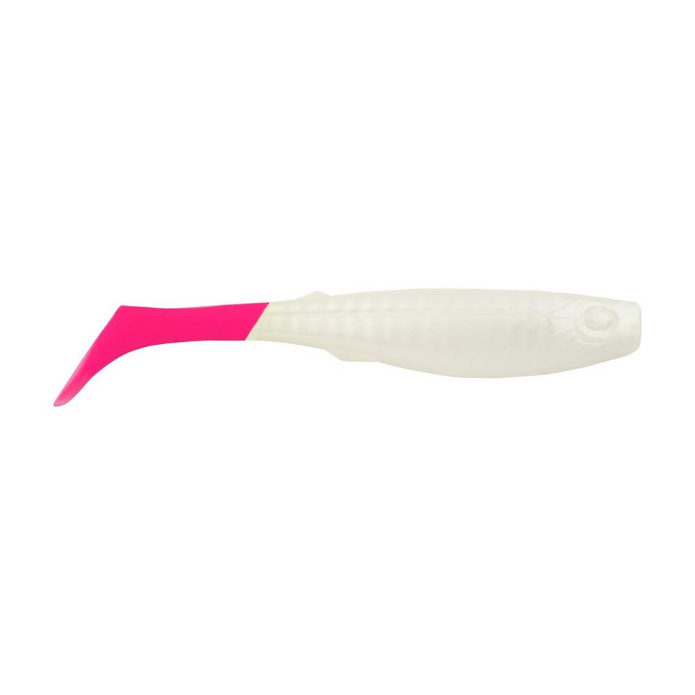 Berkley Gulp! Saltwater Paddleshad - 4in - Pearl White/Pink