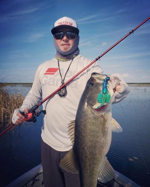 Matt Baty holding fish