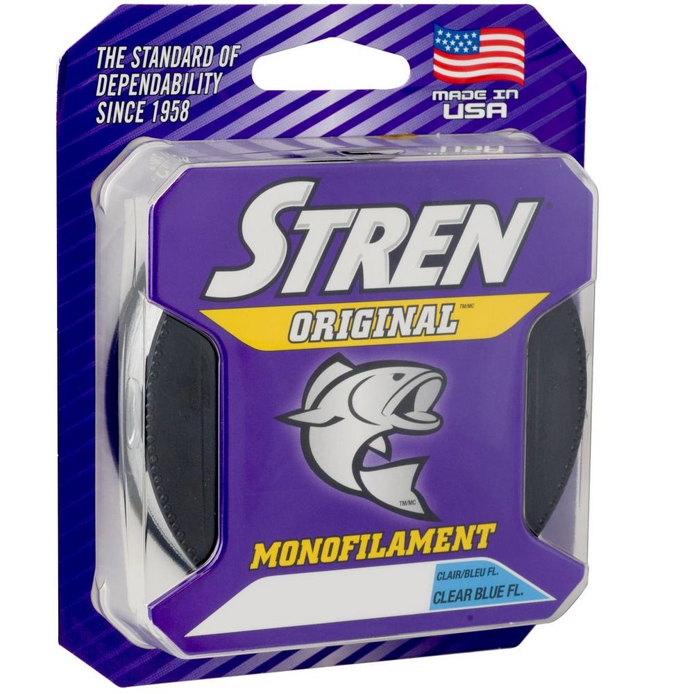 Stren SOPS12-26 Original Clear/Blue 100Yd/12lb Monofilament Fishing Line 