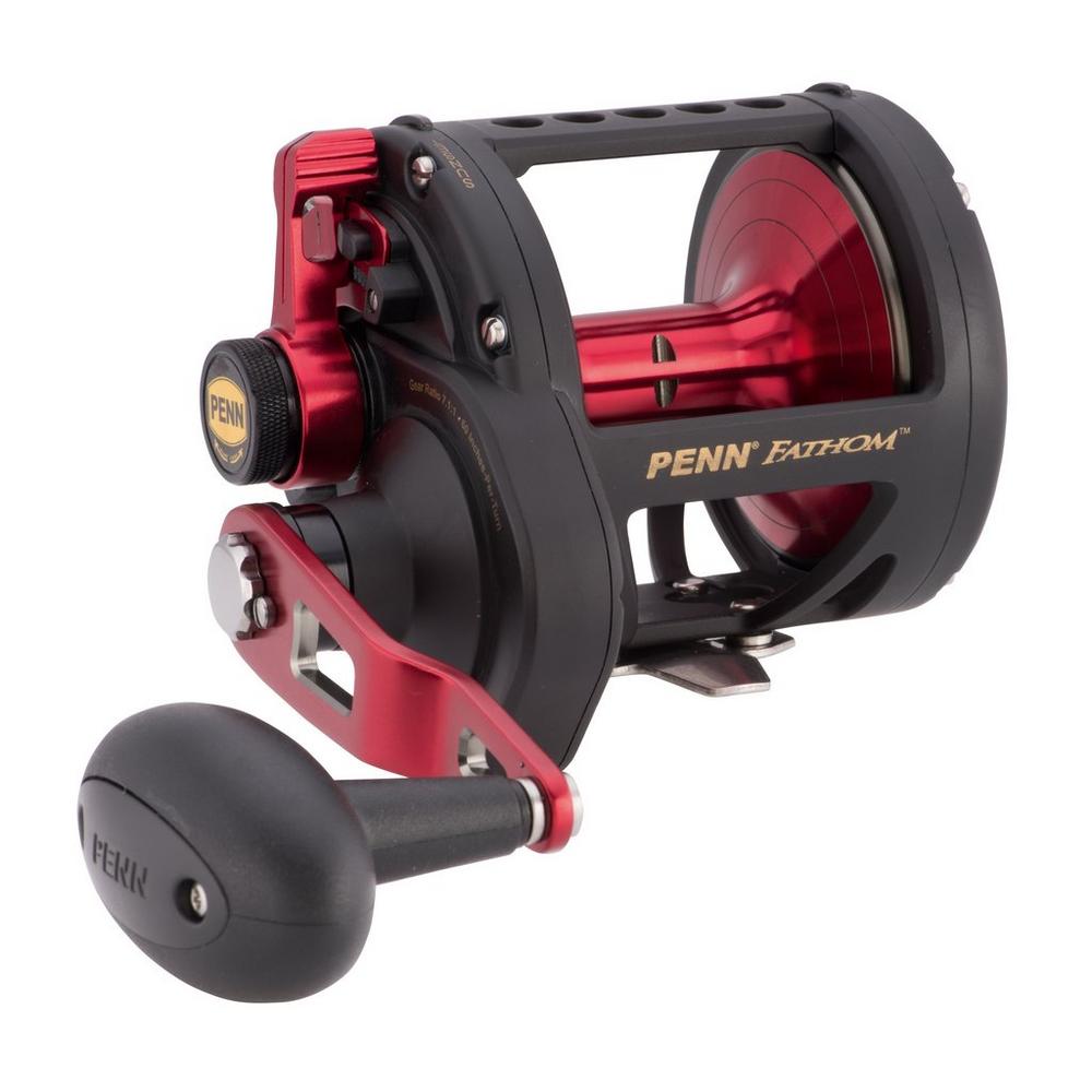 Penn Fathom Lever Drag 2-Speed Conventional Reel (Model: FTH60LD2), MORE,  Fishing, Reels -  Airsoft Superstore