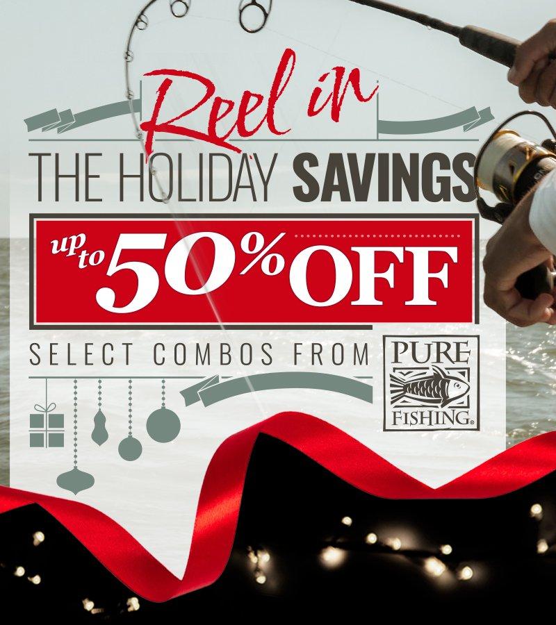 Reel in the Holiday Savings at Pure Fishing