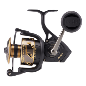 PENN Fishing - The new Battle III has high speed variants in 4000, 6000 and  8000 sizes. The HS models have red trim and crank a minimum of 109cm of  line with