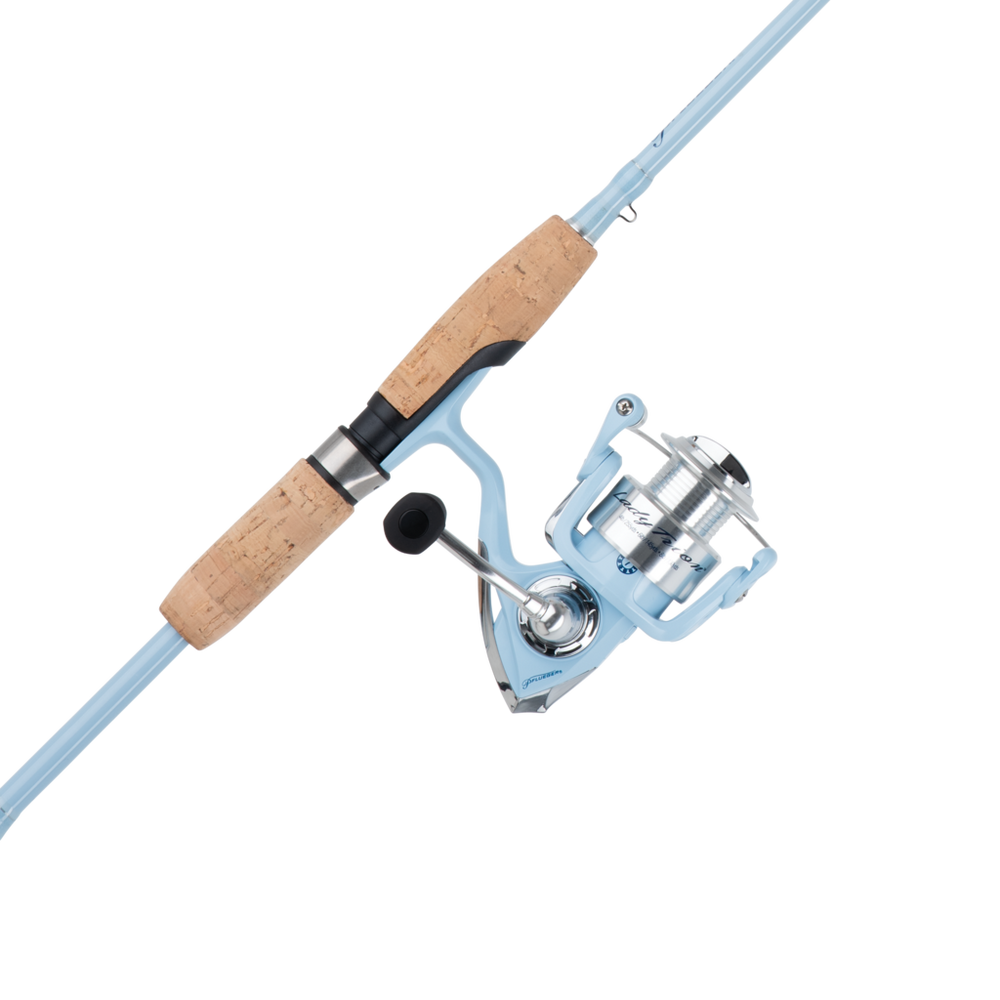 Pflueger Trion Spinning Rod and Reel Combo, 2-Piece Graphite Rod, Size  Front Drag Reel, Right/Left Handle Position, Lightweight and