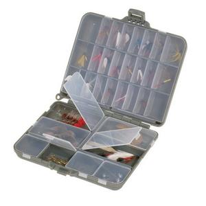 Plano - Compact Side-By-Side Tackle Organizer - Grey/Clear