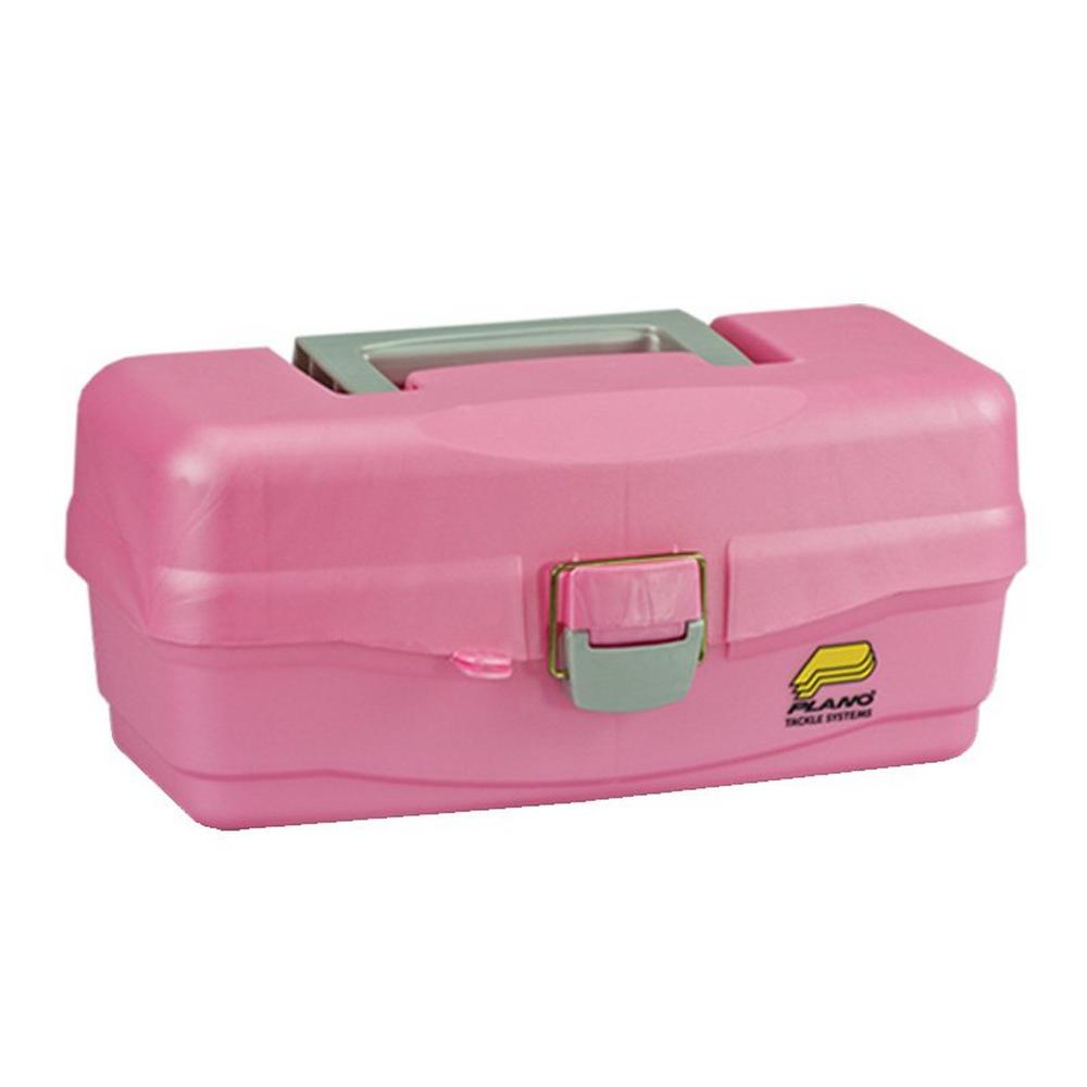 Plano Youth Pink Tackle Box - Pure Fishing