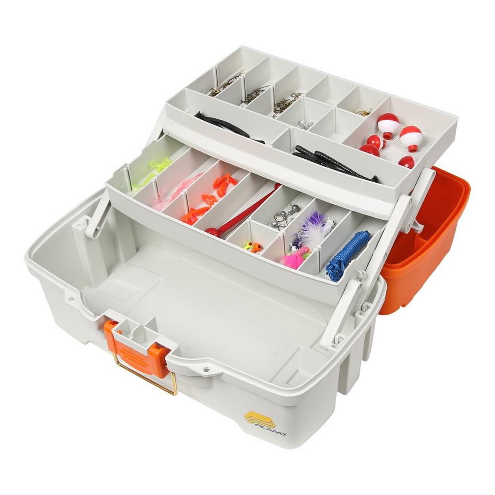 Plano Let's Fish Two-Tray Tackle Box - Pure Fishing