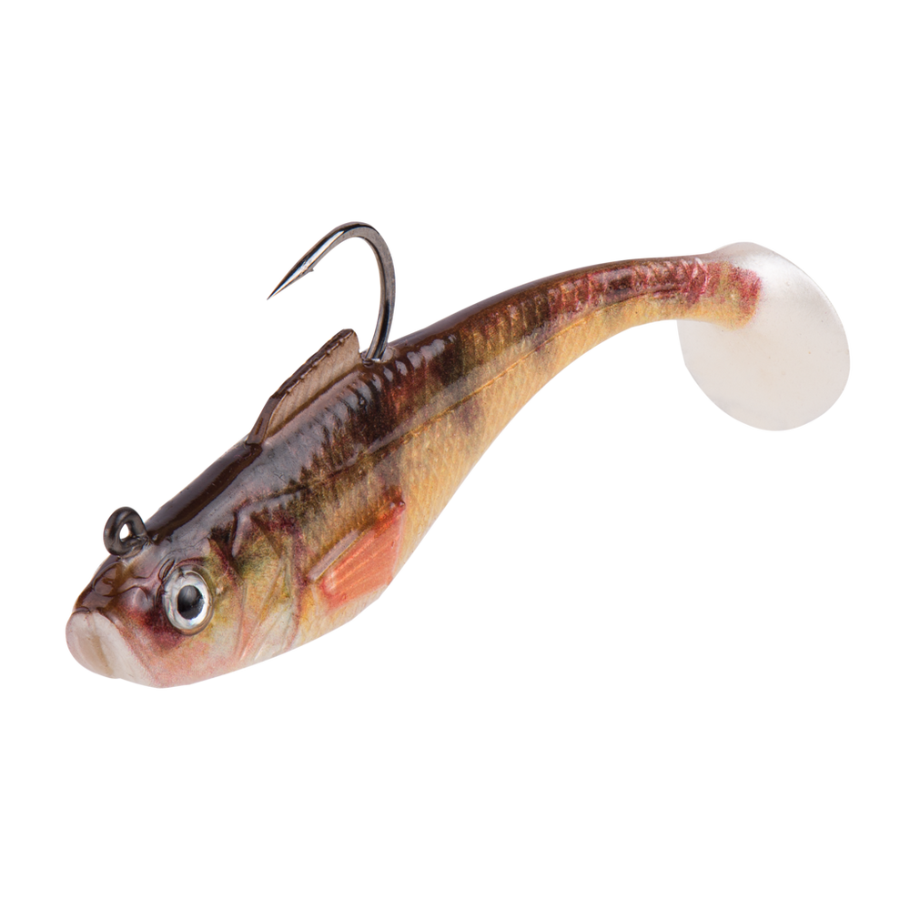 Almost Alive 3 Pack 5 Soft Shad Paddle Tail Bait Black White [CTTU501] -  $5.99 : Almost Alive Lures, The best there ever was.