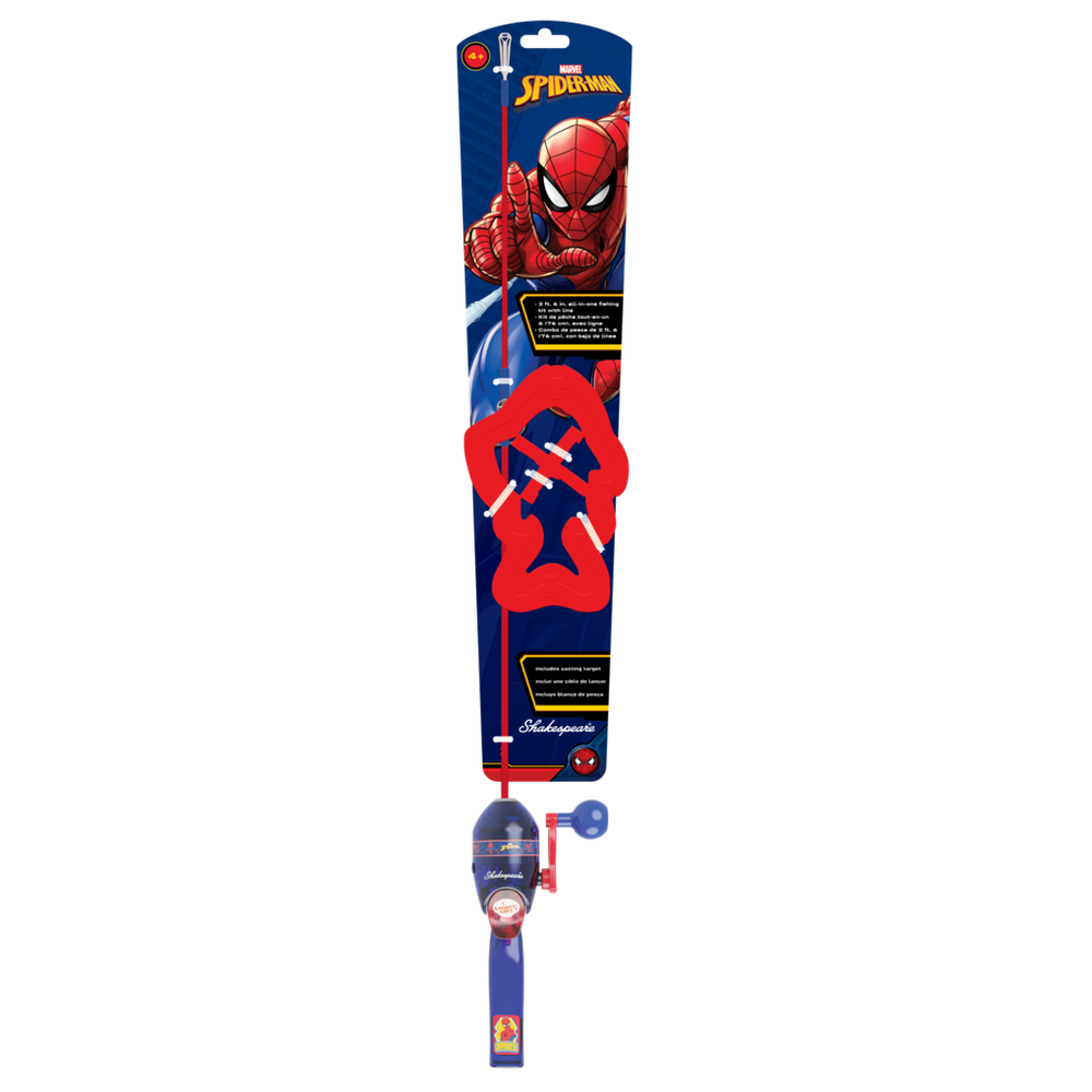 Buy Shakespeare Spiderman Backpack Fishing Kit Online at Low