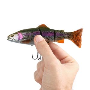 4D Pro Series Line Thru Trout - Freshwater Soft Lure, Swimbaits