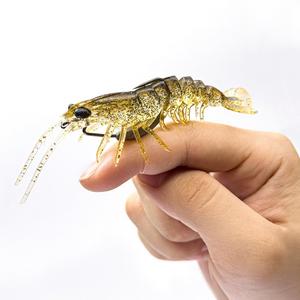 Manic Shrimp Weedless V2 - Saltwater Soft Lure, Shrimp
