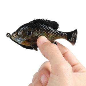 TH TACKLE Neo Zoe Slow Sinking Bluegill Swimbait Lure 3.75 - WEED GILL